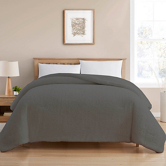 Reversible Sherpa Comforter Bed Bath, King Size Comforters At Bed Bath And Beyond