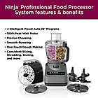 Alternate image 3 for Ninja&reg; Professional Advanced 9-Cup Food Processor withAuto-iQ Preset Programs