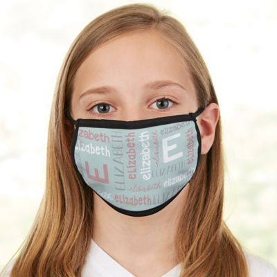 Youthful Name For Girls Kids Face Mask