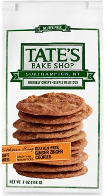 Tate&#39;s Bake Shop Gluten Free Ginger Zinger Cookies