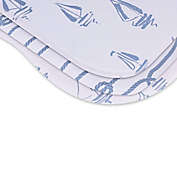 Ely&#39;s &amp; Co.&reg; 2-Pack Nautical Bassinet Sheets in Blue