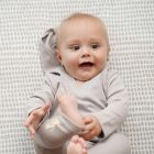 Alternate image 2 for Ely&#39;s &amp; Co.&reg; 2-Pack Waterproof Crib Sheets in Taupe