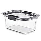 Alternate image 0 for Rubbermaid&reg; Brilliance&trade; 4.7 Cup Rectangular Glass Food Storage Container
