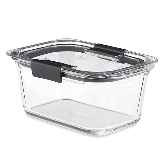 Glass Food Storage Container With Lid, Rubbermaid Storage Bins With Lids