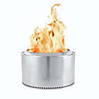 Alternate image 0 for Solo Stove Yukon Wood Burning Fire Pit in Silver