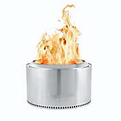 Solo Stove Yukon Wood Burning Fire Pit in Silver