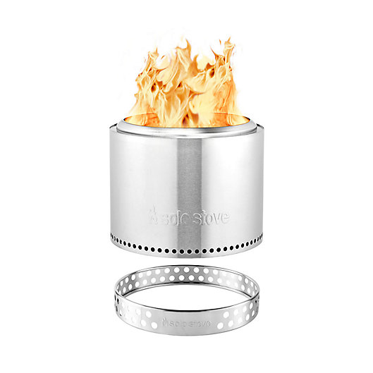 Alternate image 1 for Solo Stove Bonfire with Stand in Stainless Steel