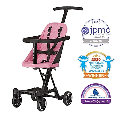 Dream On Me Coast Rider Travel Stroller in Pink. View a larger version of this product image.
