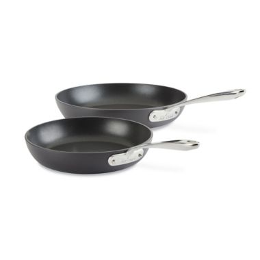 All-Clad Nonstick Fry Pan Hard-Anodized 2-Piece Set. View a larger version of this product image.