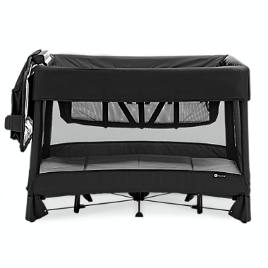 4moms&reg; Breeze&reg; Plus Playard in Black. View a larger version of this product image.