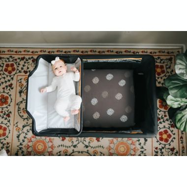4moms&reg; Breeze&reg; Plus Playard in Black. View a larger version of this product image.