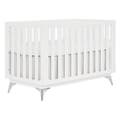 white crib modern