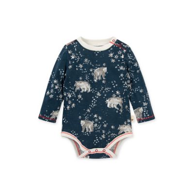 burt's bees long sleeve bodysuit