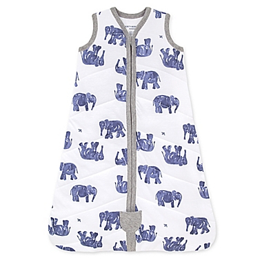Burt&#39;s Bees Baby&reg; Beekeeper&trade; Small Elephants Organic Cotton Wearable Blanket. View a larger version of this product image.