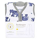 Alternate image 2 for Burt&#39;s Bees Baby&reg; Beekeeper&trade; Large Elephants Organic Cotton Wearable Blanket