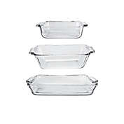 Anchor Hocking&reg; 3-Piece Preferred Glass Bakeware Set