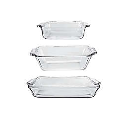 Anchor Hocking® 3-Piece Preferred Glass Bakeware Set