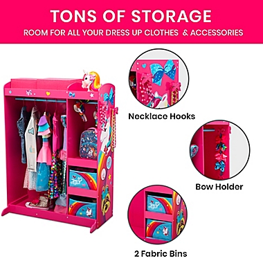 Delta Children JoJo Siwa Dress &amp; Play Boutique in Pink. View a larger version of this product image.