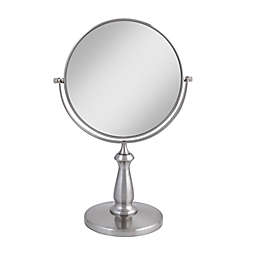 Zadro™ 8X/1X Magnifying Dual-Sided Vanity Mirror in Nickel