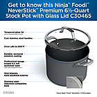 Alternate image 6 for Ninja&trade; Foodi&trade; NeverStick&trade; Premium Hard-Anodized 6.5 qt. Covered Stock Pot