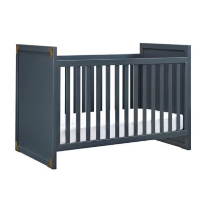 graphite blue crib