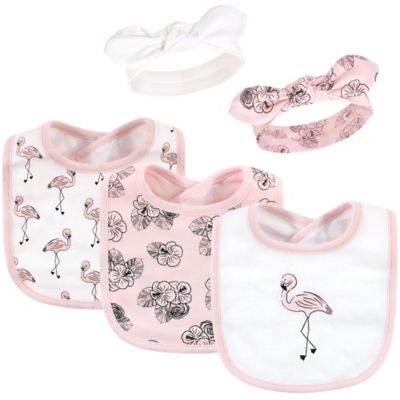 flamingo bib