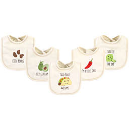 Touched by Nature® 5-Pack Taco Organic Cotton Bibs