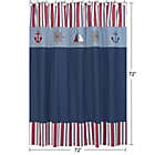 Alternate image 4 for Sweet Jojo Designs Nautical Nights Shower Curtain