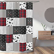 Sweet Jojo Designs Rustic Patch 72-Inch x 72-inch Shower Curtain