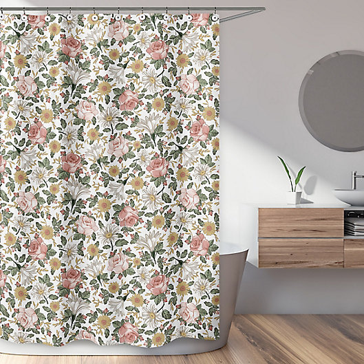 Sweet Jojo Designs Vintage Fl, Pink And Beige Shower Curtain Ideas 2020