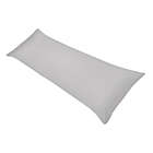 Alternate image 1 for Sweet Jojo Designs Hotel Collection Body Pillowcase in White/Grey