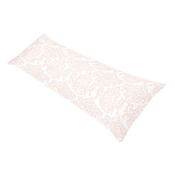 Sweet Jojo Designs Amelia Reversible Body Pillow Cover in Pink/Gold