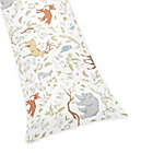 Alternate image 2 for Sweet Jojo Designs Woodland Toile Body Pillowcase