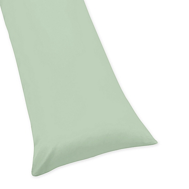 Sweet Jojo Designs&reg; Body Pillowcase in Mint. View a larger version of this product image.