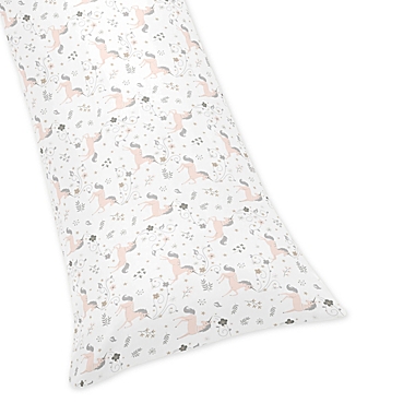 Sweet Jojo Designs&reg; Unicorn Body Pillowcase. View a larger version of this product image.