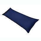 Alternate image 2 for Sweet Jojo Designs&reg; Navy And White Trellis Body Pillowcase in Navy