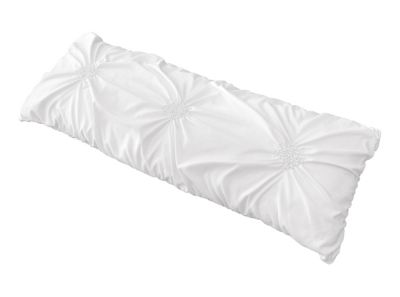 Sweet Jojo Designs&reg; White Harper Body Pillowcase in White