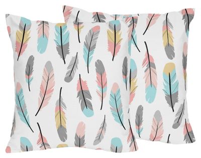 sweet jojo feather crib bedding