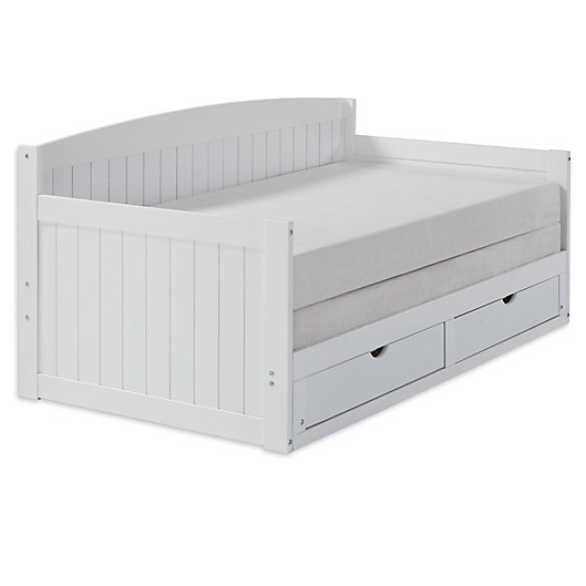 Harmony Twin To King Convertible Daybed, Twin To King Size Trundle Bed