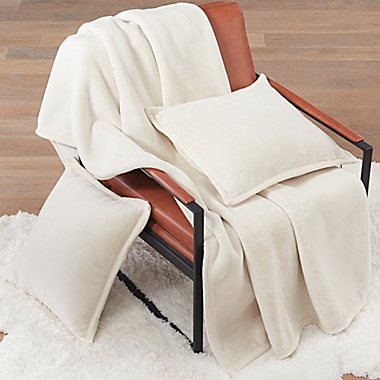 UGG&reg; Coco Luxe Throw Blanket in Seasalt. View a larger version of this product image.