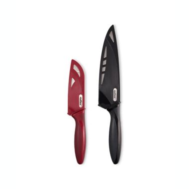 Zyliss&reg; 2-Piece Chef and Santoku Knife Set. View a larger version of this product image.