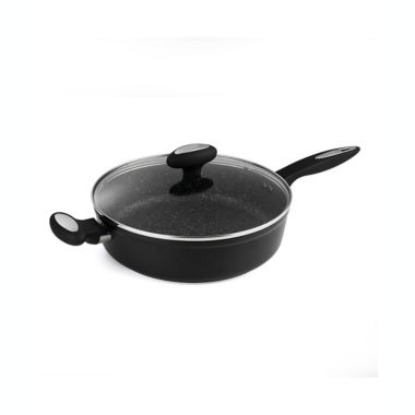 Zyliss&reg; Cook Nonstick 4 qt. Sauté Pan in Black. View a larger version of this product image.