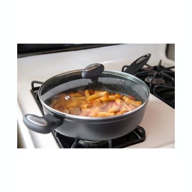 Zyliss&reg; Cook Nonstick 4 qt. Sauté Pan in Black. View a larger version of this product image.