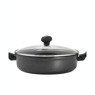 Zyliss&reg; Cook Nonstick 4 qt. Sauté Pan in Black. View a larger version of this product image.