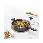 Alternate image 1 for Zyliss&reg; Cook Nonstick 4 qt. Sauté Pan in Black