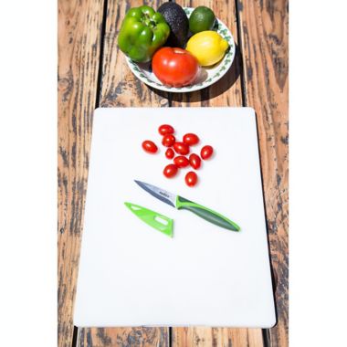 Zyliss&reg; 3.5-Inch Stainless Steel Paring Knife with Protective Sheath in Green. View a larger version of this product image.