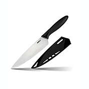 Zyliss&reg; 7.5-Inch Stainless Steel Chef Knife with Protective Sheath in Black