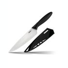 Alternate image 0 for Zyliss&reg; 7.5-Inch Stainless Steel Chef Knife with Protective Sheath in Black