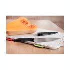 Alternate image 3 for Zyliss&reg; 7.5-Inch Stainless Steel Chef Knife with Protective Sheath in Black