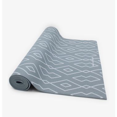 Oak and Reed Diamond Geo Yoga Mat in Blue. View a larger version of this product image.